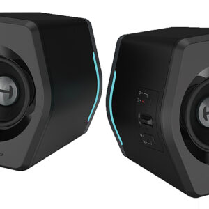 Edifier - G2000 2.0 Bluetooth Gaming Speakers with RGB Lighting (2-Piece) - Black