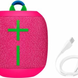 Ultimate Ears - WONDERBOOM 3 Portable Bluetooth Mini Speaker with Waterproof/Dustproof Design - Hyper Pink