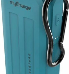 myCharge - Adventure H2O 6700mAh Portable Charger for Most USB enabled Devices - Blue