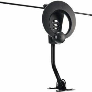 Antennas Direct - ClearStream 1MAX Indoor/Outdoor UHF/VHF HDTV Antenna with Mast - Black