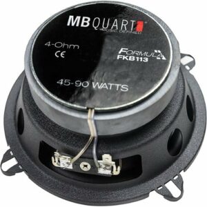 MB Quart - Formula Series 5.25" 2-Way Car Speakers with Polypropylene Cones (Pair) - Black