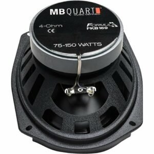 MB Quart - Formula Series 6" x 9" 2-Way Car Speakers with Polypropylene Cones (Pair) - Black