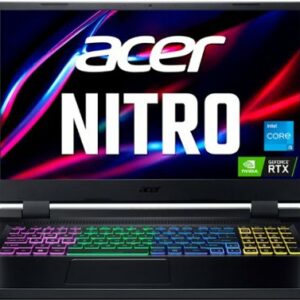 Acer - Nitro 5 17.3" Full HD IPS 144Hz Gaming Laptop- Intel Core i5-12500H- NVIDIA GeForce RTX 3050-512GB PCIe Gen 4 SSD - Black