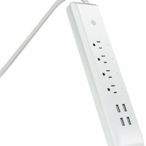 FEIT ELECTRIC - Smart Wi-Fi Power Strip with USB Ports - White