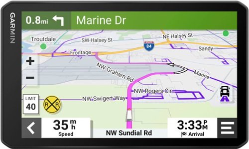 Garmin - dēzl OTR710 7" Trucking GPS - Black