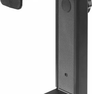 Best Buy essentials™ - Universal Headset Stand with Hanger - Black