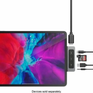 Hyper - HyperDrive 6-in-1 USB-C Media Hub - Space Gray