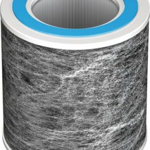 Shark - Air Purifier Anti-Allergen Filter with True HEPA, Compatible with HP102, HC452 - Rotator White & Blue