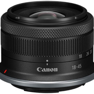 Canon - RF-S18-45mm F4.5-6.3 IS STM Standard Zoom Lens for EOS R-Series Cameras - Black