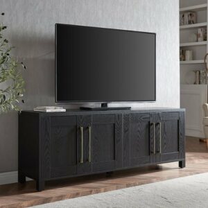 Camden&Wells - Chabot TV Stand for Most TVs up to 75" - Black Grain