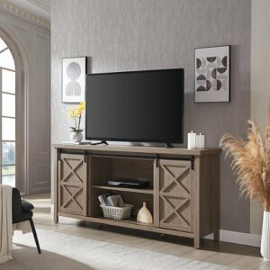 Camden&Wells - Elmwood TV Stand for Most TVs up to 75" - Antiqued Gray Oak