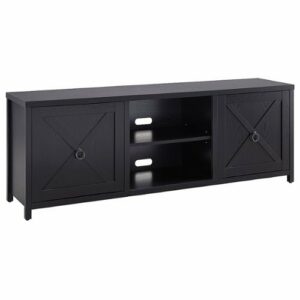 Camden&Wells - Granger TV Stand for Most TVs up to 75" - Black Grain