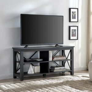 Camden&Wells - Sawyer TV Stand for Most TVs up to 55" - Charcoal Gray