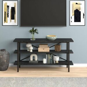 Camden&Wells - Holloway TV Stand for Most TVs up to 65" - Black Grain