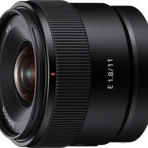 Sony - E 11mm F1.8 APS-C ultra-wide-angle prime lens - Black