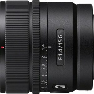 Sony - E 15mm F1.4 G APS-C Large-aperture wide-angle G lens - Black