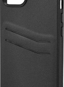 Insignia™ - Leather Wallet Case for iPhone 14 and iPhone 13 - Black