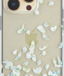 Insignia™ - Hard-Shell Case for iPhone 14 Pro - Falling Flower