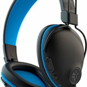 JLab - JBuddies Pro Wireless Over-Ear Kids Headphone - Black/Blue