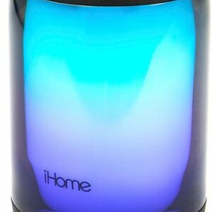 iHome - Rechargeable Waterproof Bluetooth Speaker - Black