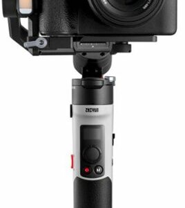 Zhiyun - Crane M2S Handheld 3-Axis Gimbal Stabilizer for Camera and Smartphones with detachable tri-pod stand - Gray