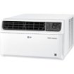 LG - 450 Sq. Ft. 10,000 BTU Smart Window Air Conditioner - White