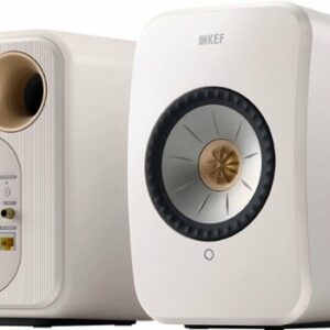 KEF - LSXII Wireless Bookshelf Speakers Pair - WHITE