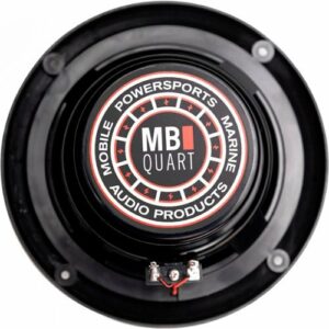 MB Quart - Nautic 6.5" 2-Way Marine Speaker with Composite Polypropylene Cones (Pair) - Black