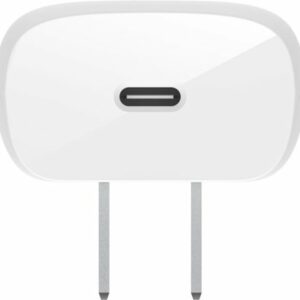 Belkin - 30W USB-C Wall Charger, Power Delivery USB-C Charger with PPS Fast Charging for Apple iPhone and Samsung - White