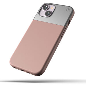 Atom Studios - Split Silicone Phone Case with MagSafe for Apple iPhone 14 - Pink Clay