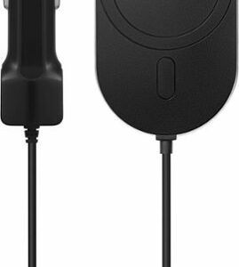 Best Buy essentials™ - 7.5W Magnetic Wireless Vehicle Charger for iPhone 15/14/13/12 series - Black