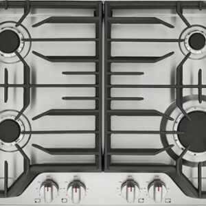 Frigidaire - 30" Gas Cooktop - Stainless Steel