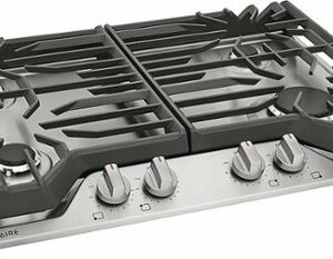 Frigidaire - 30" Gas Cooktop - Stainless Steel