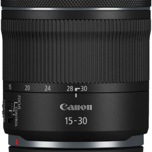 Canon - RF 15-30mm F4.5-6.3 IS STM Ultra-Wide Angle Zoom Lens for EOS R-Series Cameras - Black