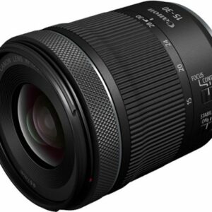 Canon - RF 15-30mm F4.5-6.3 IS STM Ultra-Wide Angle Zoom Lens for EOS R-Series Cameras - Black