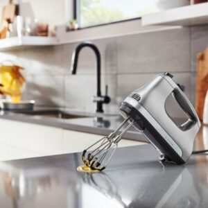 KitchenAid - Flex Edge Beater Accessory for Hand Mixer - KHMFEB2 - Stainless Steel