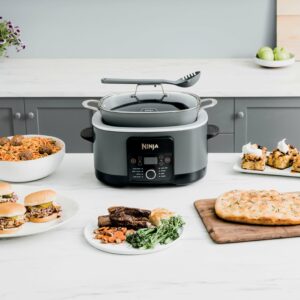 Ninja - Foodi PossibleCooker PRO, 8.5qt Multi-Cooker - Sea Salt Grey