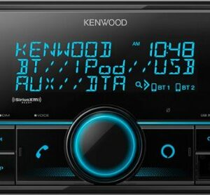 Kenwood - Bluetooth Digital Media Receiver with Alexa Built-In and Satellite Radio Ready - Black