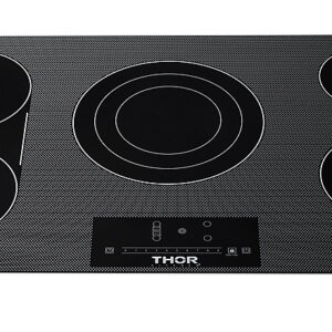 Thor Kitchen - 36 Inch Electric Cooktop - Black Ceramic Glass