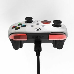 PDP - REMATCH Advanced Wired Controller For Xbox Series X|S, Xbox One, & Windows 10/11 PC - Radial White