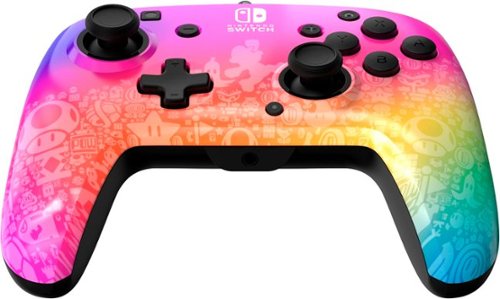 PDP - REMATCH Wired Controller: Star Spectrum For Nintendo Switch, Nintendo Switch - OLED Model - Star Spectrum