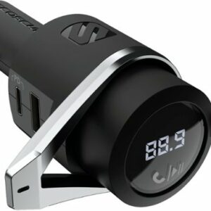 Scosche - Pro Bluetooth FM Transmitter with Power Delivery - Black