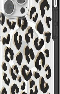 kate spade new york - Protective Hardshell Magsafe Case for iPhone 14 Pro - Leopard