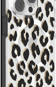 kate spade new york - Protective Hardshell Magsafe Case for iPhone 14 Pro - Leopard