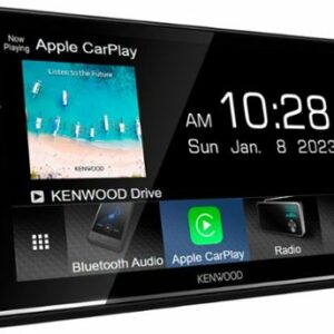 Kenwood - 6.8" Android Auto and Apple CarPlay Bluetooth Digital Media (DM) Receiver and Maestro Ready - Black