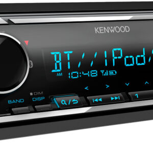 Kenwood - Bluetooth Digital Media (DM) Receiver with Alexa Built-In and Satellite Radio-Ready - Black