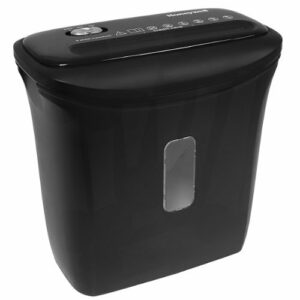 Honeywell - 6-Sheet Crosscut Paper Shredder - Black