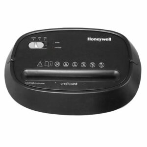 Honeywell - 11-Sheet Crosscut Paper Shredder - Black