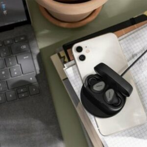 Jabra - Connect 5t True Wireless In-Ear Headphones Optimized for Calls, Music and Online Meetings - Titanium Black