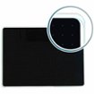 Floortex - Viztex Glacier Black Multi-Purpose Grid Glass Dry Erase Board 24'' x 36'' - Black